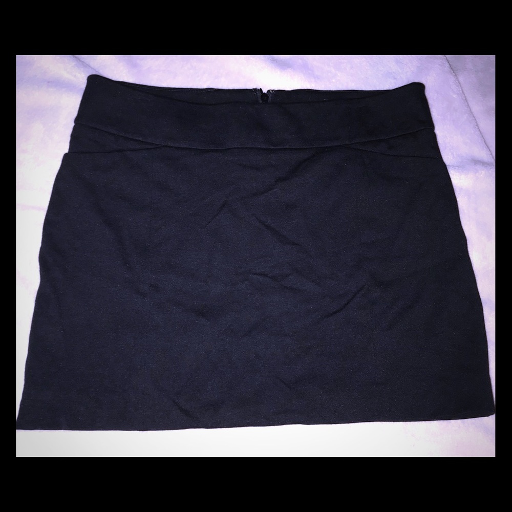 White Black House Market black skirt